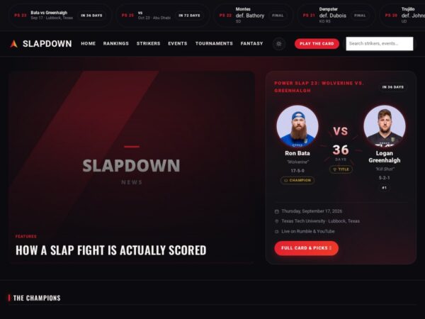 Slapdown Combat Sports