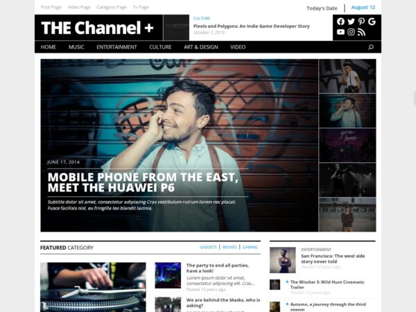 Trending News Theme