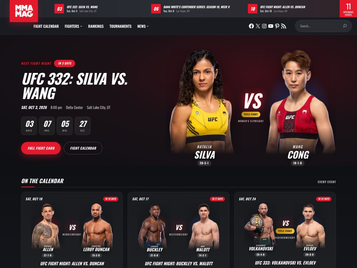 MMA Sports Magazine